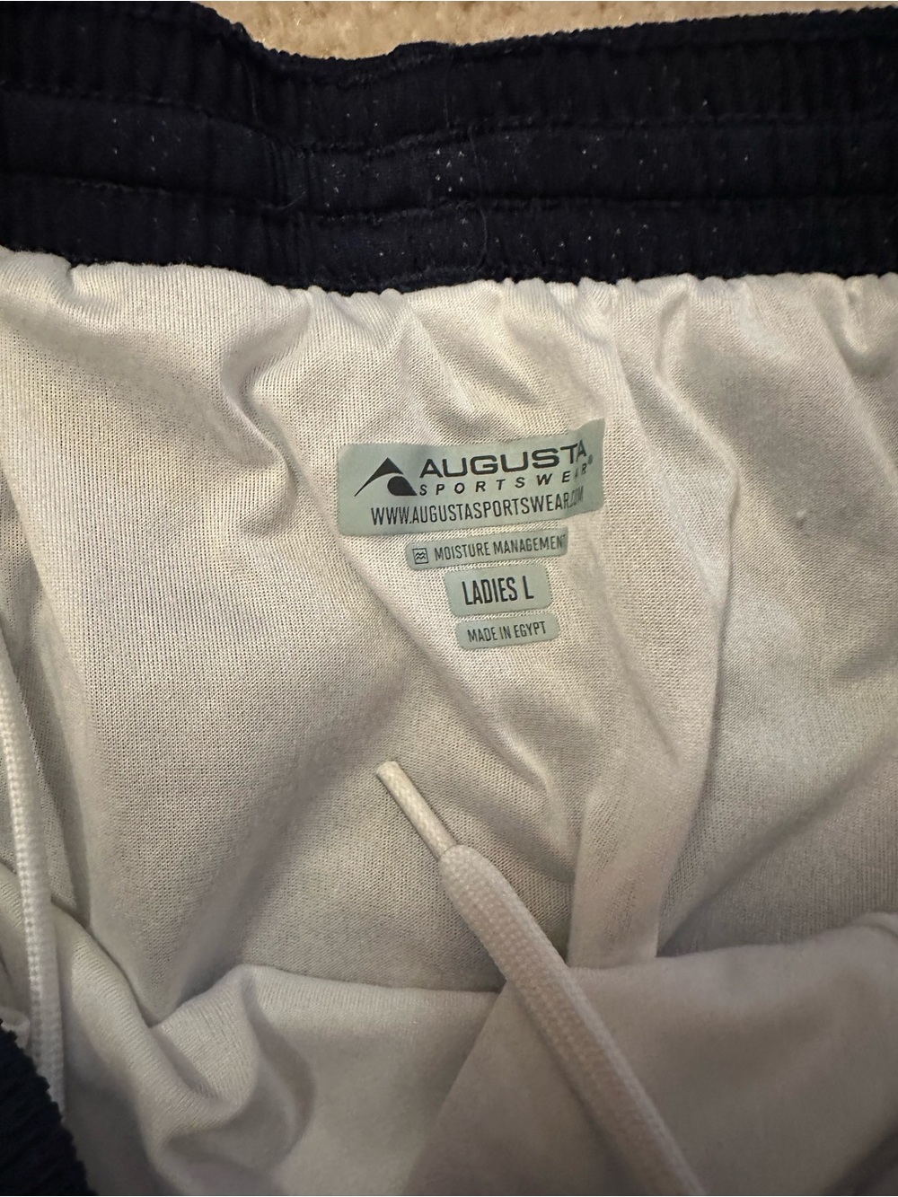 Merrimack College Women's Shorts- Size L - Picture 2 of 2